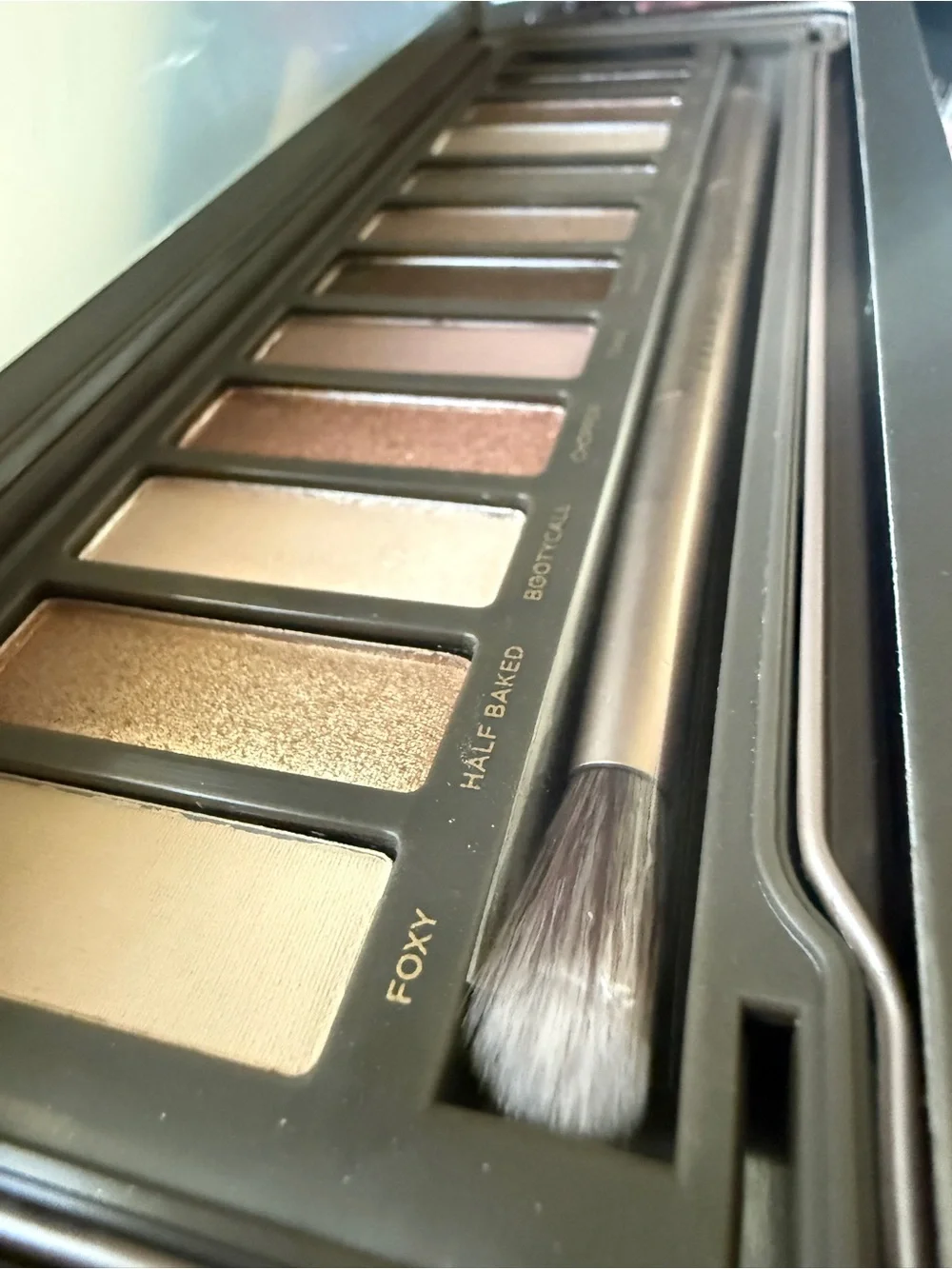 Urban Decay Naked 2 Palette NEW W Karma Brush & Lip Gloss Discontinued Authentic